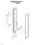 Diagram for 05 - Freezer Door Parts