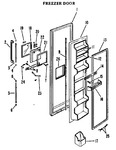 Diagram for 2 - Freezer Door
